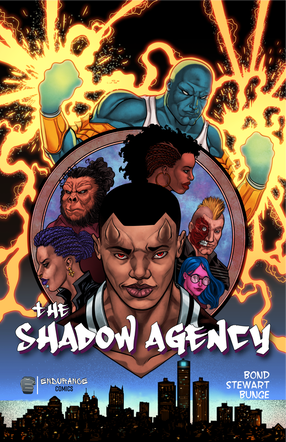 The Shadow Agency #1 comic book cover image